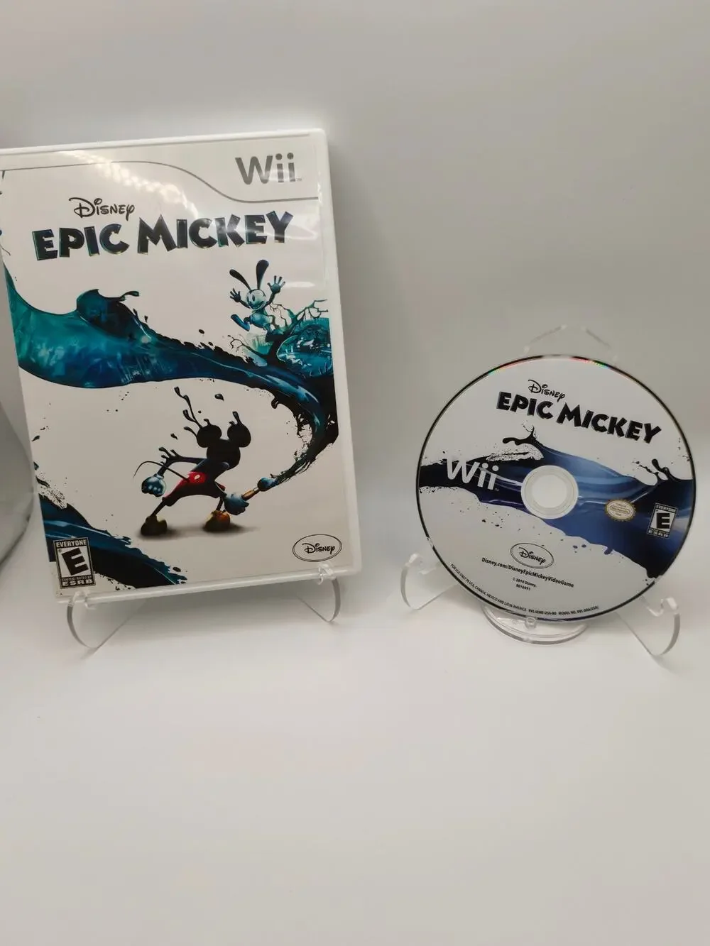 Disney Epic Mickey (Nintendo Wii) Case and Disc, Tested